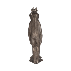 Statuetta Decorativa di Rana, Ornamento da Giardino con Texture Scolpita, Design Ispirato alle Fiabe, Decorazione per Portico Anteriore - Product Image 4