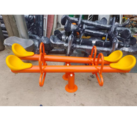 Siège de balançoire jaune en plastique pour aire de jeux extérieure, équipement de fitness, balançoire