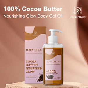 Soin du corps 100% pur beurre de cacao éclat éclatant nourrissant cernes huile de gel pour le corps huile pour le corps - Product Image 3