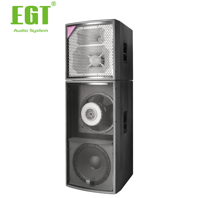 Professional 3-Way Full Range Loudspeaker POW Series Speaker Outdoor Performance Hall Conference Wedding Concert Stage Audio