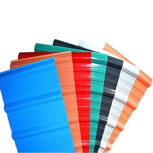 Lámina de Techo de Resina de PVC Corrugada, Panel Transparente para Tragaluces, Resistente a la Intemperie, para Techos de Edificios Comerciales, Invernaderos y Fábricas - Product Image 1