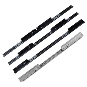 <span class=keywords><strong>Rail</strong></span> coulissant pour table de salle à manger en <span class=keywords><strong>baie</strong></span> vitrée - Système télescopique dissimulé robuste pour une extension fluide et solide - Product Image 2
