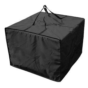 Black Space Saver Moving Bags Storage Bags with Handles and Zippers for Clothes