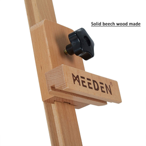 Cavalletto regolabile con telaio a H MEEDEN <span class=keywords><strong>Studio</strong></span> con cassetto portaoggetti in legno massello di faggio per artisti - Product Image 4