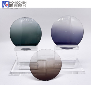 HONGCHEN, usine avec 37 ans d'expérience et <span class=keywords><strong>2000</strong></span> employés, <span class=keywords><strong>lentilles</strong></span> optiques pour lunettes avec revêtement EMI HMC teinté <span class=keywords><strong>couleur</strong></span> soleil 1.56 - Product Image 3