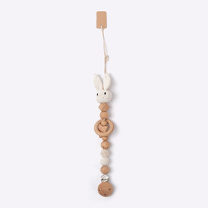 <span class=keywords><strong>Cadena</strong></span> de <span class=keywords><strong>silicona</strong></span> para <span class=keywords><strong>chupete</strong></span> de bebé - Juguete creativo DIY con pegamento para dientes y clip - Product Image 6