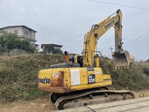 מחפרון זחלי הידראולי משומש מקורי מדגם קומטסו PC 220, ישירות מהיצרן - Product Image 2