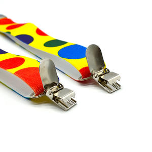 Kostum anak-anak Suspender badut kostum anak-anak dasi kupu-kupu dasi Cosplay pesta dasi kupu-kupu Polka Set alat peraga tali anak laki-laki - Product Image 5