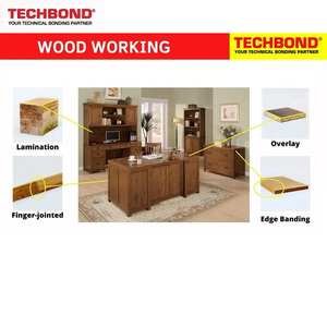 Adhésif à base d'eau pour bois KOMOTECH L 15700, homologué KOMO, grade D4, système EPI, à prise rapide pour la construction en bois - Product Image 6