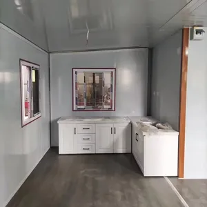 Fast Build Folding Expandable Double Wings Rooms Mobile Luxury Villa Prefab Container House With 2/3 Bedrooms And Bathroom