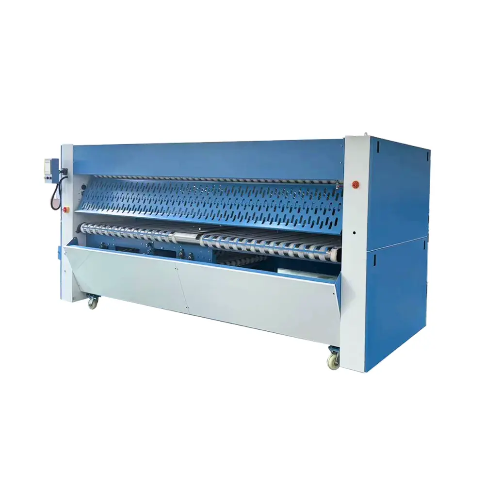 3 meter sheets flatwork ironer cutting folding and ironing and pressing integrated machine robot