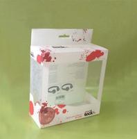 Boîte en plastique PET imprimée sur mesure, boîtes pliantes transparentes, emballage en acétate, vinyle, PVC