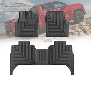 Alfombrillas SONSANG Factory TPE 3D <span class=keywords><strong>4x4</strong></span> Offroad All Weather Car Mats High Floor Liners Car Mat para <span class=keywords><strong>Toyota</strong></span> Tundra 2023 Car Mats - Product Image 1