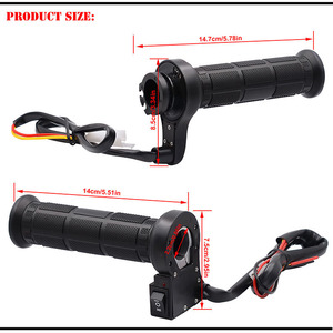 Có thể điều chỉnh 12V phổ Handlebar nước nóng <span class=keywords><strong>Grips</strong></span> ba bánh cho thoải mái cho xe máy - Product Image 5