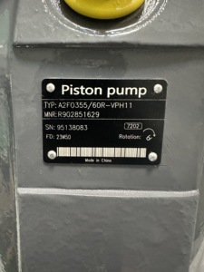 Moteur à piston hydraulique ZhenYuan A2FO355/60R-VPH11 A2FO A2FM A2FE 2FO107 A2FO125 A2FO160 A2FO180 A2FO200 A2FO250 A2FO355 A2FO500 - Product Image 2