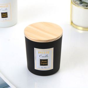 Bougie en verre parfumée de luxe personnalisée en gros pour la maison 2026 INS - Product Image 5