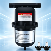 Réservoir d'accumulation d'eau Mambaflo 0,75 L, réservoir à pression à diaphragme 125 PSI pour système de pompe à eau de camping-car et marine, contrôle de pression