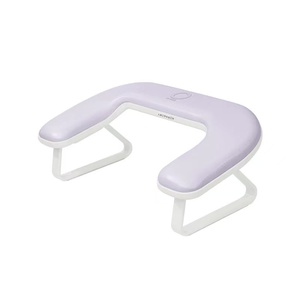 ที่วางแขนดีไซน์ตามหลักสรีรศาสตร์ใหม่ สำหรับโคมไฟทำเล็บ O Nail AI สีขาว ชมพู เขียว ม่วง หนัง  หมอนรองมือสำหรับร้านทำเล็บ - Product Image 4