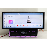 Pantalla de Radio Android Universal para Automóvil de 12.3 Pulgadas, Reproductor Estéreo para Todos los Automóviles, Carplay, Wifi, Audio BT con Botón Tipo C 4G