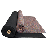 Usine de haute qualité Epdm recyclé Gym Caoutchouc Revêtement de sol Rouleaux Absorption des chocs Gym Tapis d'exercice