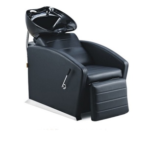 Bac à shampoing portable pour fauteuil de lavage de salon, blanc - Product Image 1