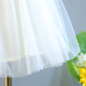 New Products Looking for Distributor Wholesale Ruffle Bow Ready Made Kids Evening Dresses for Girls Designs - Product Image 4