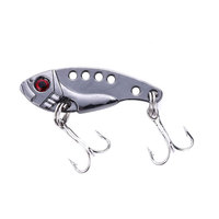 Vente en gros de leurres VIB métalliques à vibrations mixtes, crankbaits à longue aile en plastique dur pour la pêche aux poissons prédateurs, brochet et perche
