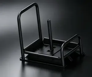 Trineo de peso con placas y doble asa para entrenamiento de fuerza y acondicionamiento físico - Product Image 2