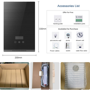 Chauffe-eau instantané intelligent CE CB 5,5KW-9KW à chauffage rapide, conception sans réservoir avec fonction de contrôle à distance WIFI, puissance réglable (5,5 - Product Image 4