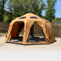 Tente Gonflable de Luxe 5x5m Quatre Saisons en Toile de Coton Imperméable 3000+mm, Vente en Gros Usine, Tente Pop-up