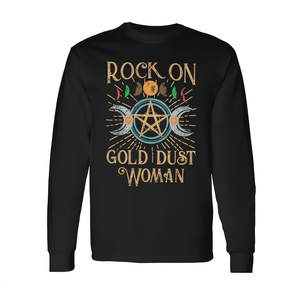 Camiseta de manga larga Rock On Gold Dust Woman - Product Image 2