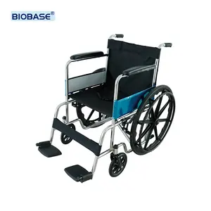 BIOBASE sedia a rotelle manuale con ruota integrata per sedia a rotelle prezzo di fabbrica di buona qualità