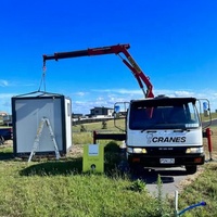 Petite cabane portable bon marché à construction rapide capsule de petite maison préfabriquée modulaire de 10 pieds