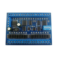 N4D3E16 DC 12V 24V 16 in 16 out RS485 commutateur de télécommande PLC IO carte d'extension Modbus RTU module