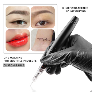 Máy phun xăm điện không dây OEM WENYU bằng thép không gỉ, nhẹ, hệ thống bút máy xăm thẩm mỹ vĩnh cửu 6000-8000 vòng/phút 4.0mm - Product Image 2