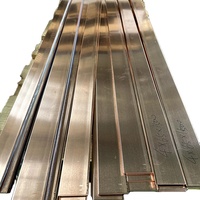 Barre de cuivre Huanhai 99,99% ronde C1100 T2 / Barre plate en cuivre 3mm 6mm 8mm