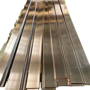 מוט נחושת 99.99% עגול C1100 T2 מוט נחושת / מוט נחושת שטוח 3 מ""מ 6 מ""מ 8 מ""מ - Product Image 2