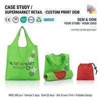 Sac à dos à cordon en polyester imperméable, motif dessin animé, avec œillets métalliques, pliable, imprimé numérique, ouverture à cordon, pour le sport