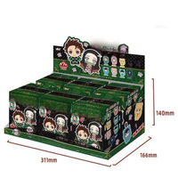 Caja Misteriosa de Animación Xxiao, Ivan Miz, Hena Mamut, Mini Muñeca Estilo Cómic, Detalle de Cremallera, Mascota Colgante, Regalo de Cumpleaños
