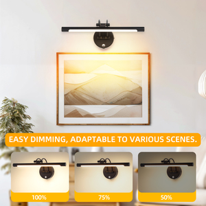 Luxury Golden LED <b>Wall</b> Lamp for Living Room & Bathroom 220V IP44 Rated Dimmable Mirror Lamp <b>with</b> Modern Design - Product Image 5
