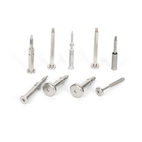 Vis de centrage conique en acier zingué 10B21 pour l'assemblage de plaques froides liquides, guide de support de refroidissement à eau de précision