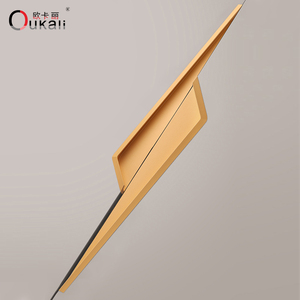 Oukali 300mm Aluminum Alloy China's Modern Simple Matt <strong>Gold</strong> Classic Living Room Entry Mall Adjustable Handle - Product Image 2