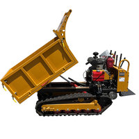 Ketten-Mini-Buggy-Transporter: Multifunktionaler Mini-Raupen-Hydraulik-Rotationskipper für Beton – Jetzt im Angebot