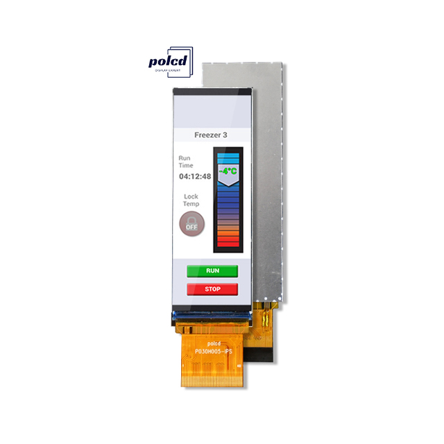 Polcd Full Viewing Lcd Module 3 Inch Tft Screen 268*800 40pin RGB565 Interface Vertical Lcd Display