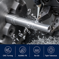 Axe fileté moleté diamanté usiné sur mesure par CNC, broche métallique de précision à sections pour pièces de machines OEM
