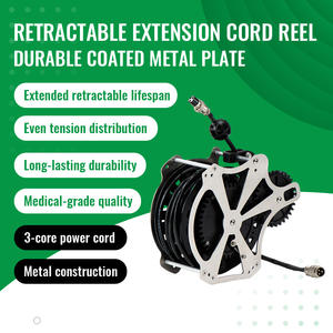 גלגל כבל חשמלי נשלף אוטומטי של Mella 220V/110V לשימוש תעשייתי - Product Image 2