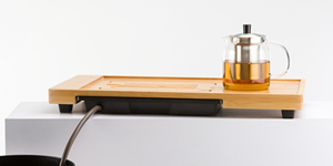 Nouvelle Arrivée : Plateau à Thé Créatif Personnalisé en Bois et Bambou, Style Moyen-Orient, avec Infuseur, pour la Maison, le Bureau, les Salons de Thé et les Hôtels - Product Image 5