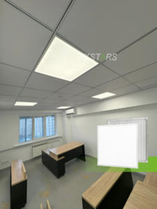 55W meilleur panneau LED 60x60 à vendre rétro-éclairage 600*600mm panneaux lumineux pour garage commercial bureau salle de classe - Product Image 2