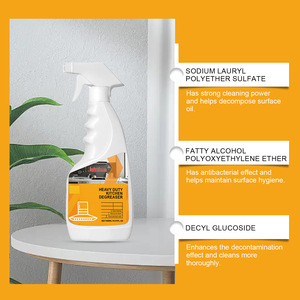 JAKEHOE Potente Spray Sgrassante <span class=keywords><strong>per</strong></span> Rimozione Olio da Cucina, <span class=keywords><strong>per</strong></span> <span class=keywords><strong>Fornelli</strong></span> e Cappe, Pulizia Profonda di Sporco Oleoso - Product Image 4