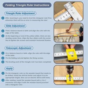 Gabarit <span class=keywords><strong>de</strong></span> guidage <span class=keywords><strong>de</strong></span> <span class=keywords><strong>tiroir</strong></span> IMBOT, règle <span class=keywords><strong>de</strong></span> positionnement triangulaire, outils <span class=keywords><strong>de</strong></span> positionnement et <span class=keywords><strong>de</strong></span> poinçonnage, gabarit <span class=keywords><strong>de</strong></span> localisation <span class=keywords><strong>de</strong></span> poinçonnage - Product Image 4